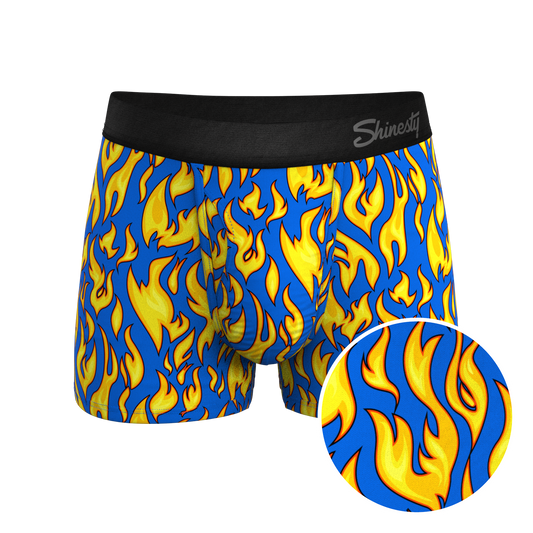 The Fire Crotch | Flames Ball Hammock® Pouch Trunks Underwear