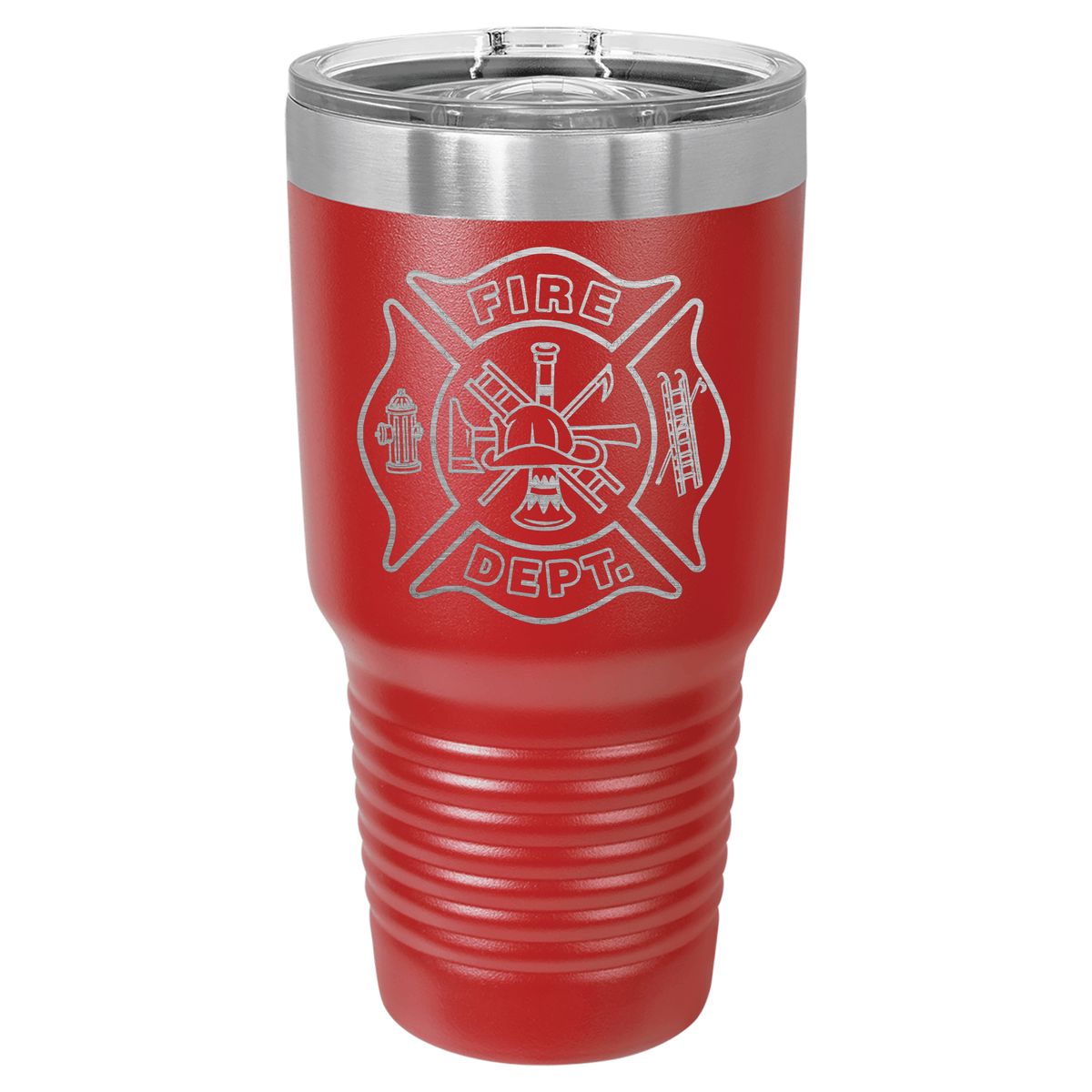 Firefighter Emblem | Engraved Polar Camel Tumbler