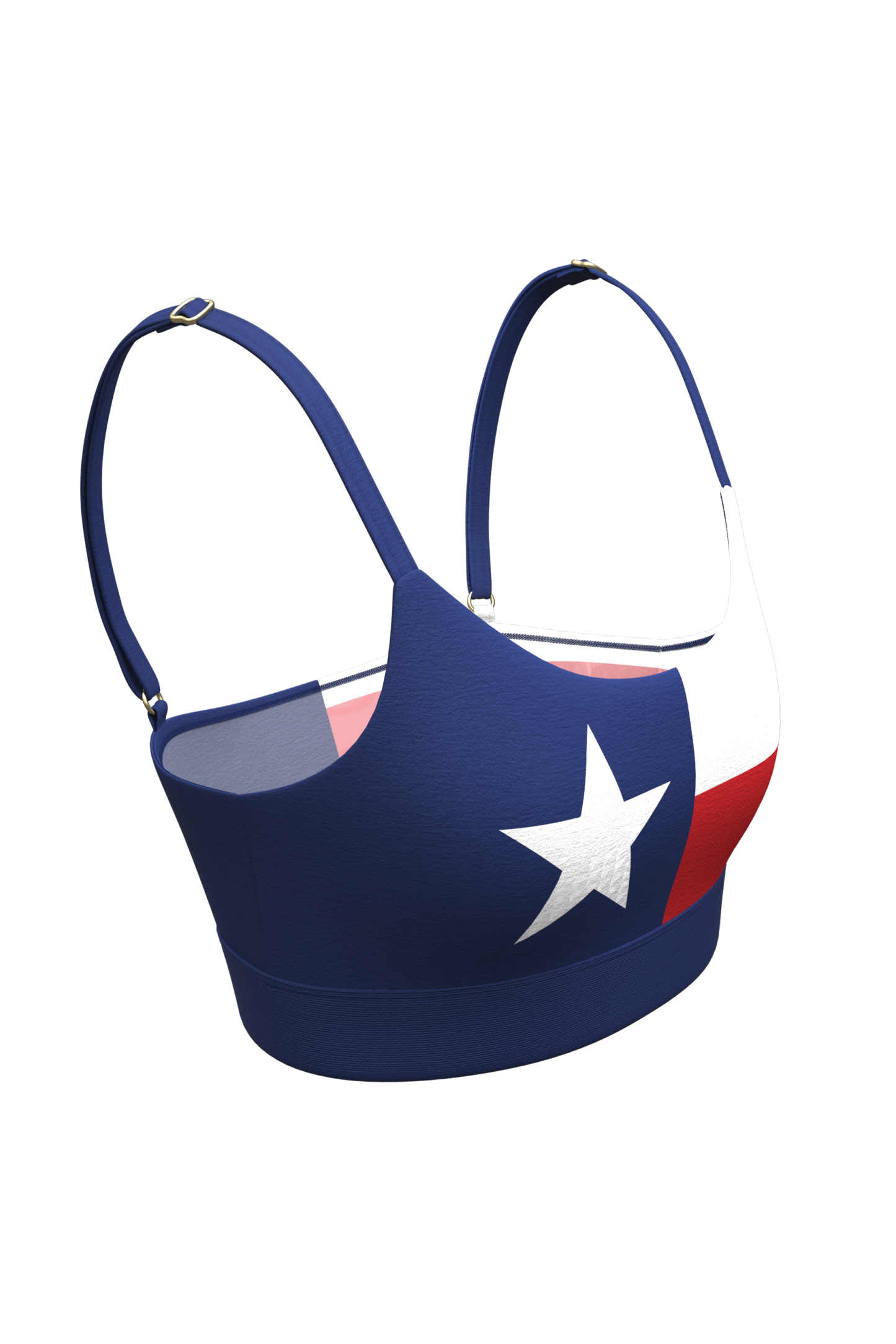 The First Rodeo | Texas Flag Boob Hammock™ Scoop Bralette