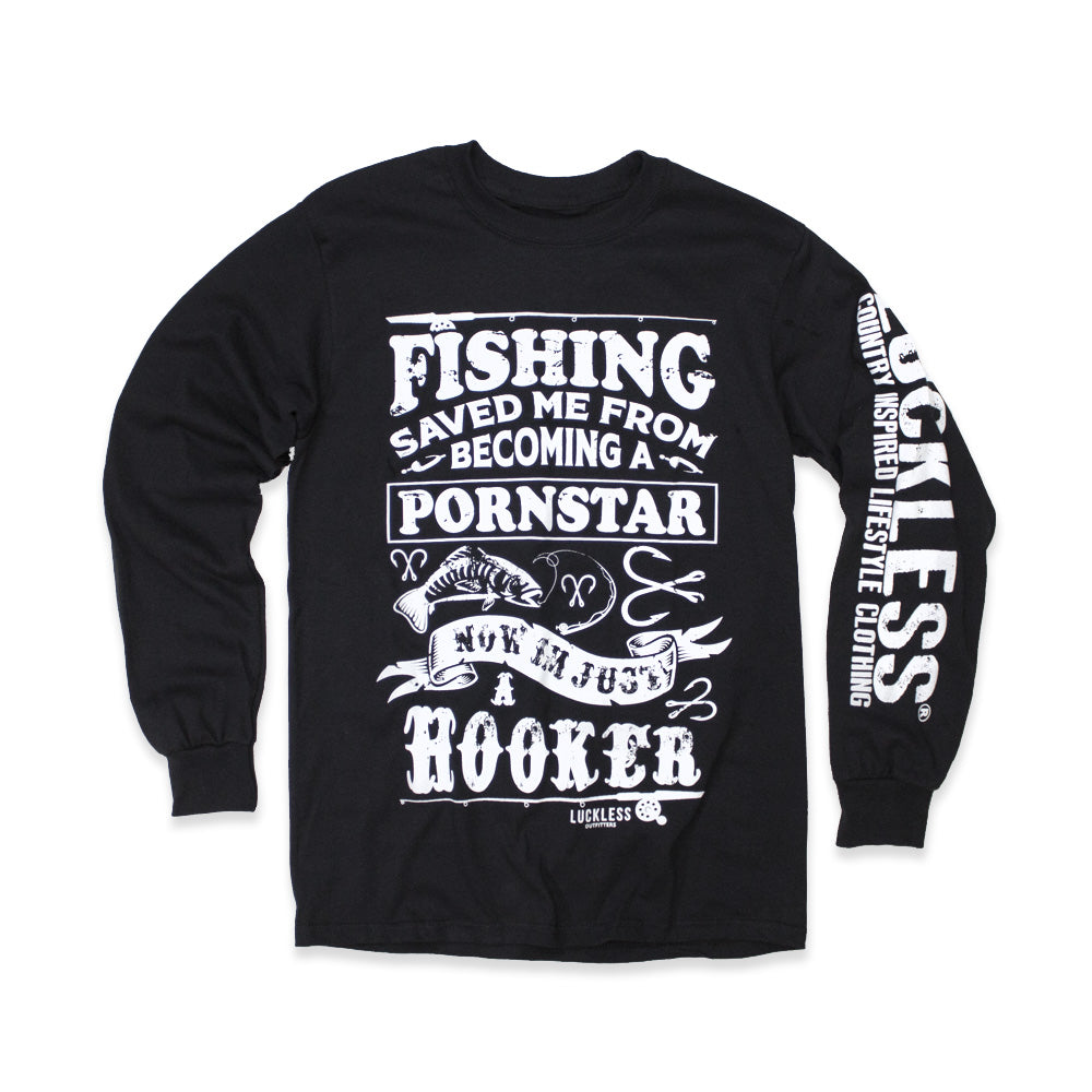 Fishing Saved Me (Hoodie Tee Tank Long Sleeve)