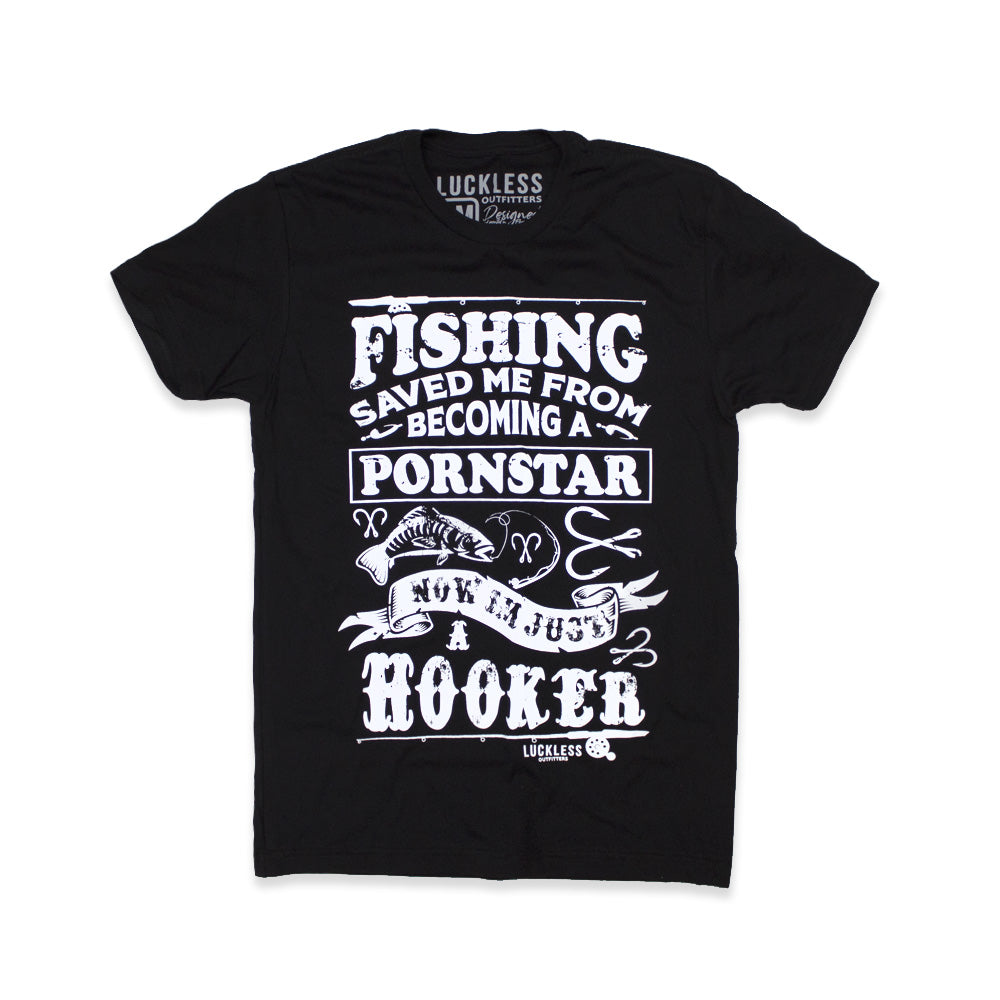 Fishing Saved Me (Hoodie Tee Tank Long Sleeve)