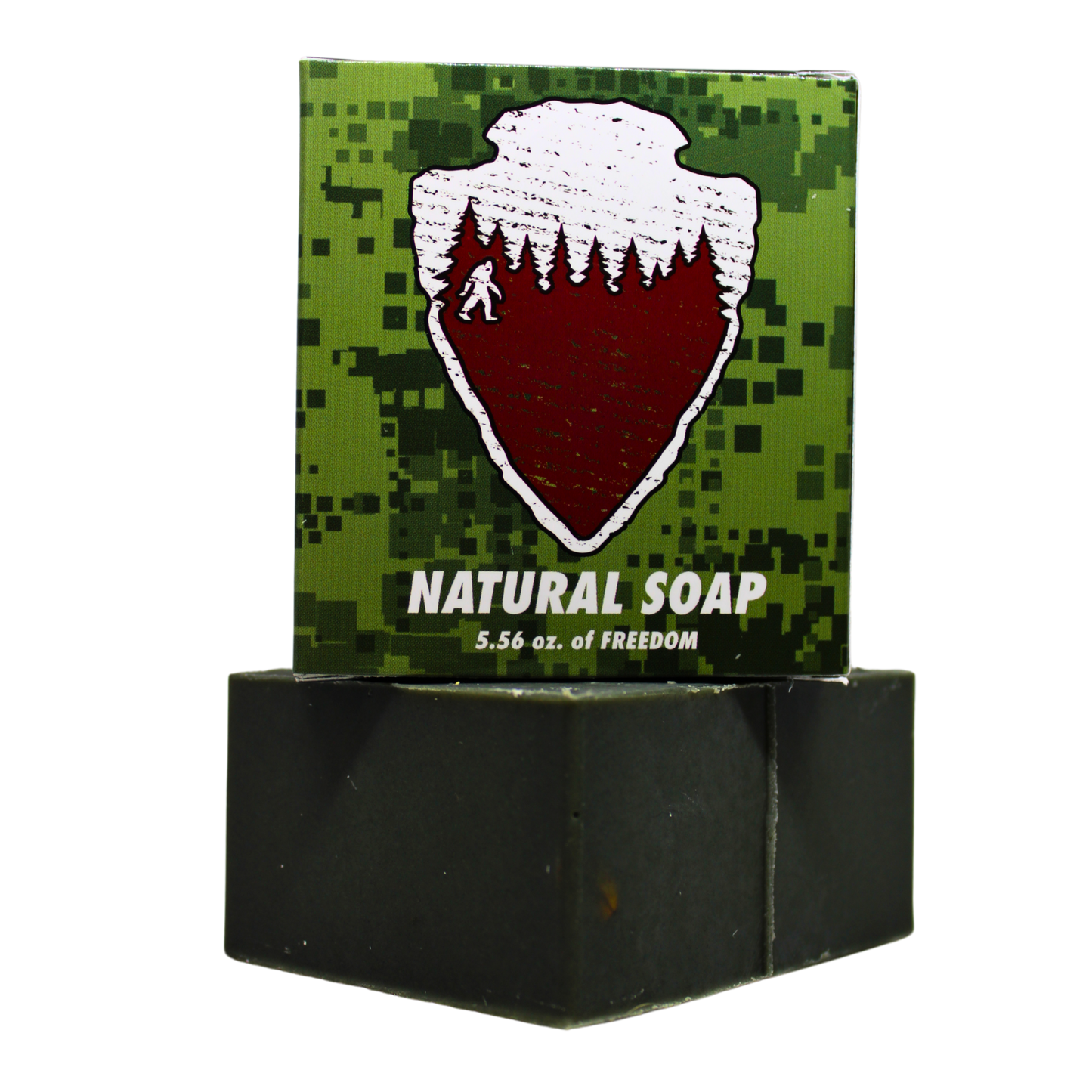Pine Tar Natural Soap - Smoky and Citrus