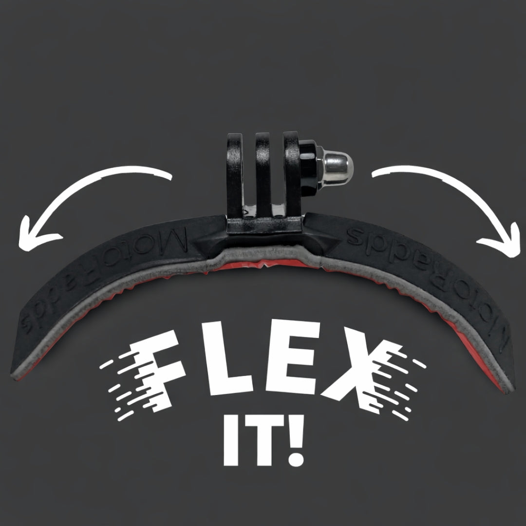FLEX Slim Universal Flexible Motorcycle Helmet Chin Mount