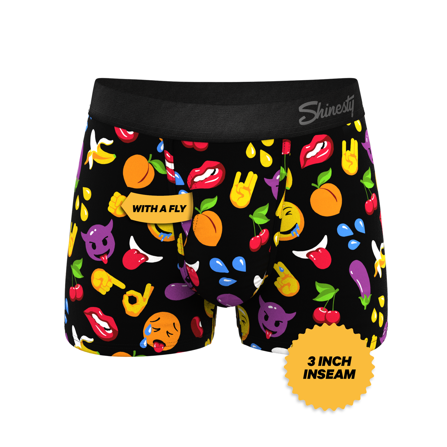 The Flirt | Emoji Ball Hammock® Pouch Trunks Underwear
