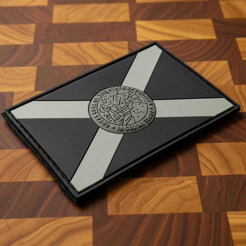Urban Camo State Flag - PVC Patches