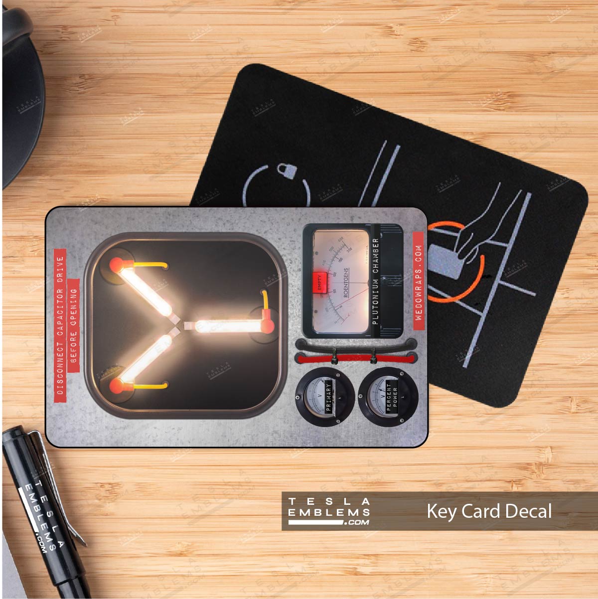 Flux Capacitor | NFC Key Card Wrap