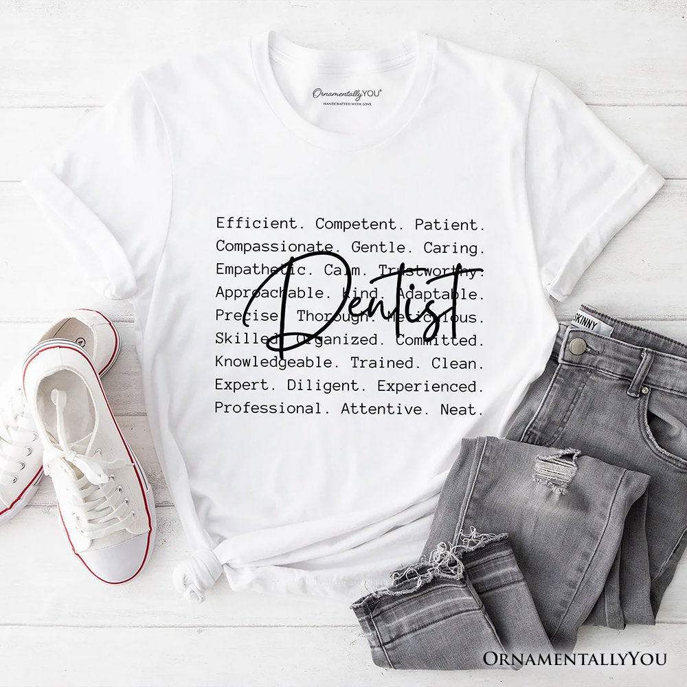 Dentist Definition T-Shirt, Dental Appreciation Words Tee