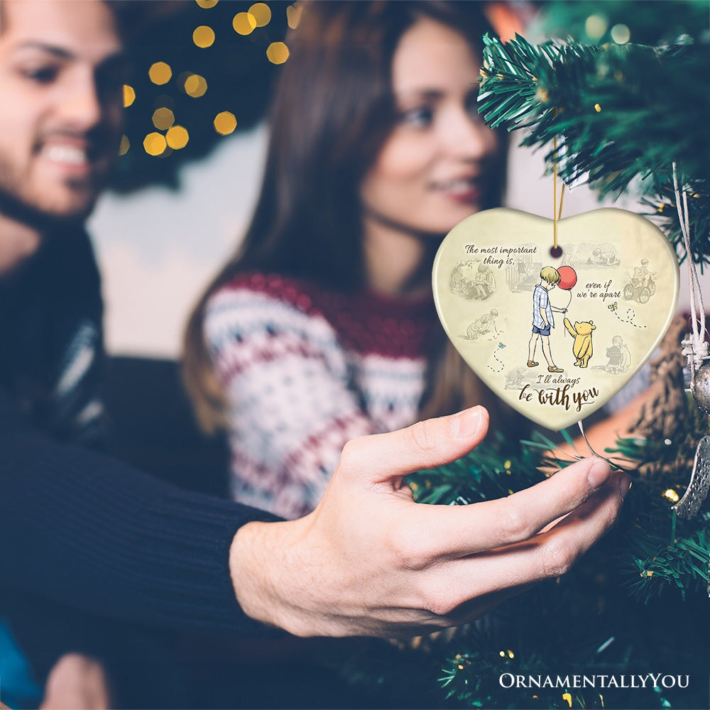 I'll Always be with You Winnie-the-Pooh Ornament, 1926 A.A. Milne Comforting Christmas Gift and Keepsake