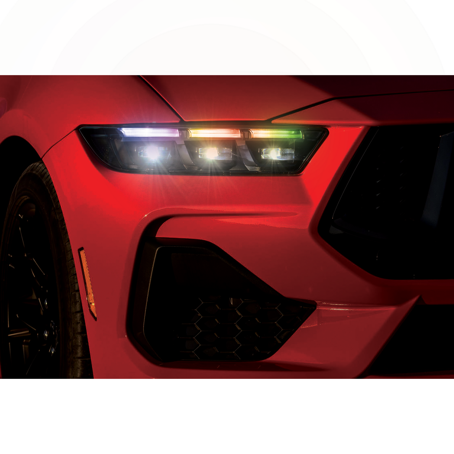 Ford Mustang Multicolor Flow DRL Boards (2024+)