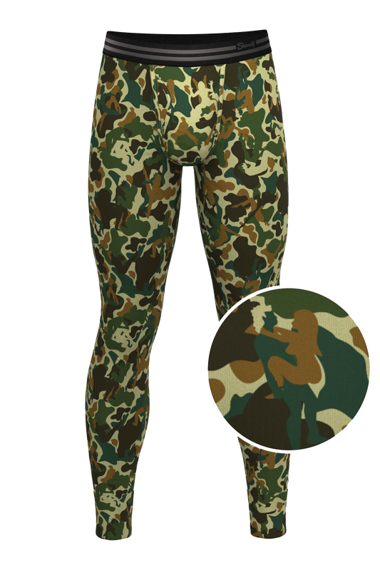 The Forni Camo | Camouflage Ball Hammock® Long Johns