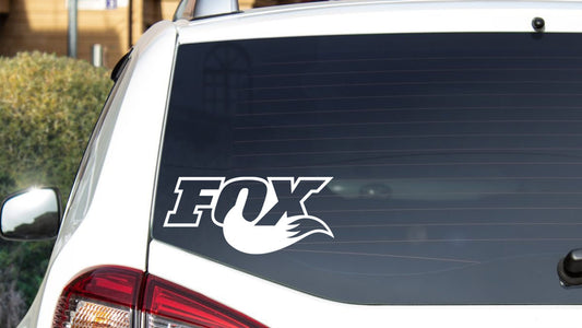 Fox Racing Shocks Decal