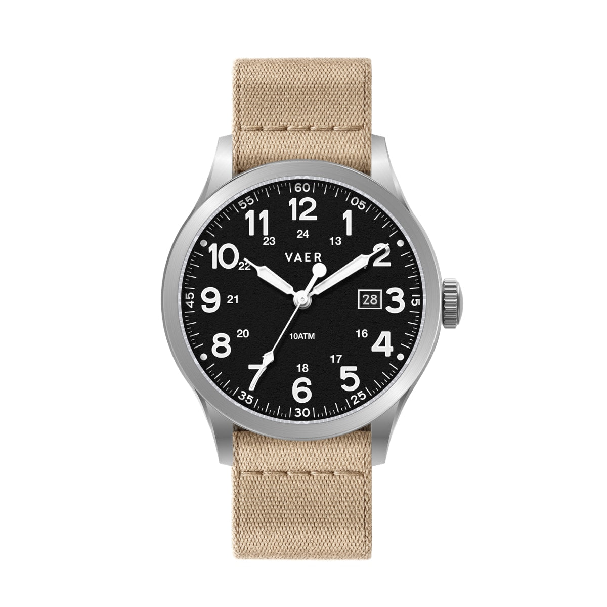 S5 Calendar Field Black - 40mm Quartz
