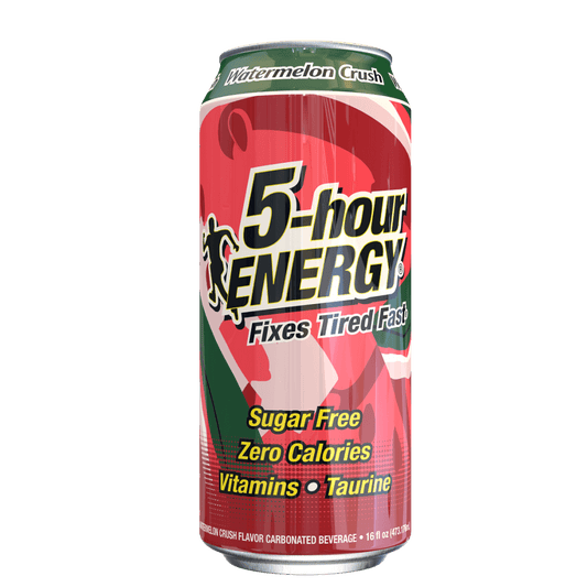 Watermelon Crush Flavor Extra Strength 5-hour ENERGY Drink 12-pack