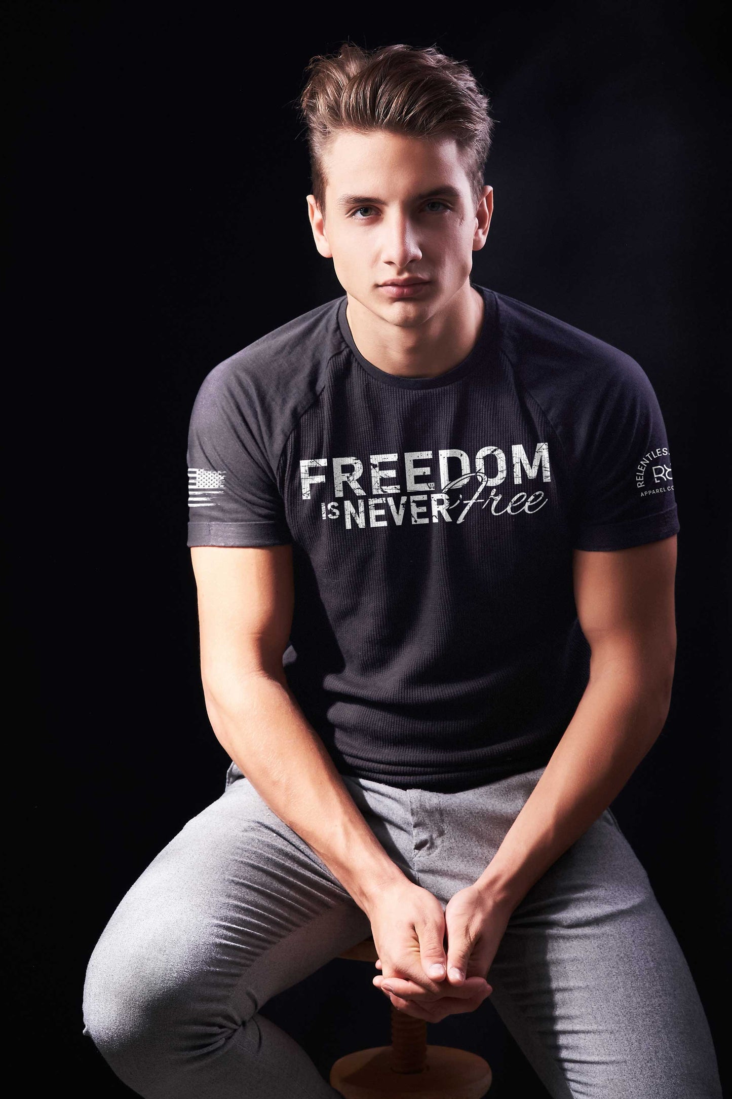 Freedom Is Never Free | Front | Premium Men's Tee