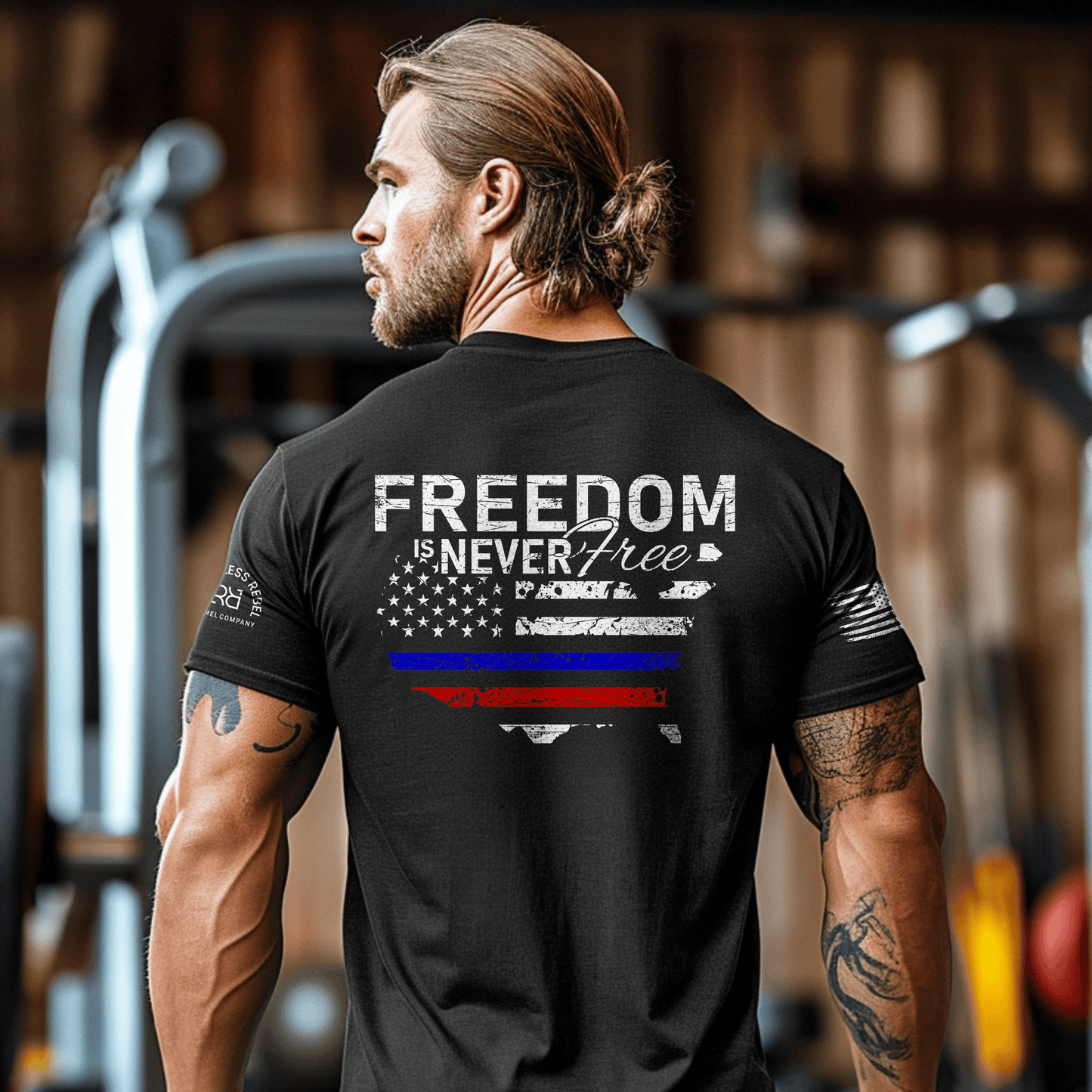Freedom is Never Free | Image | Premium Men's Tee