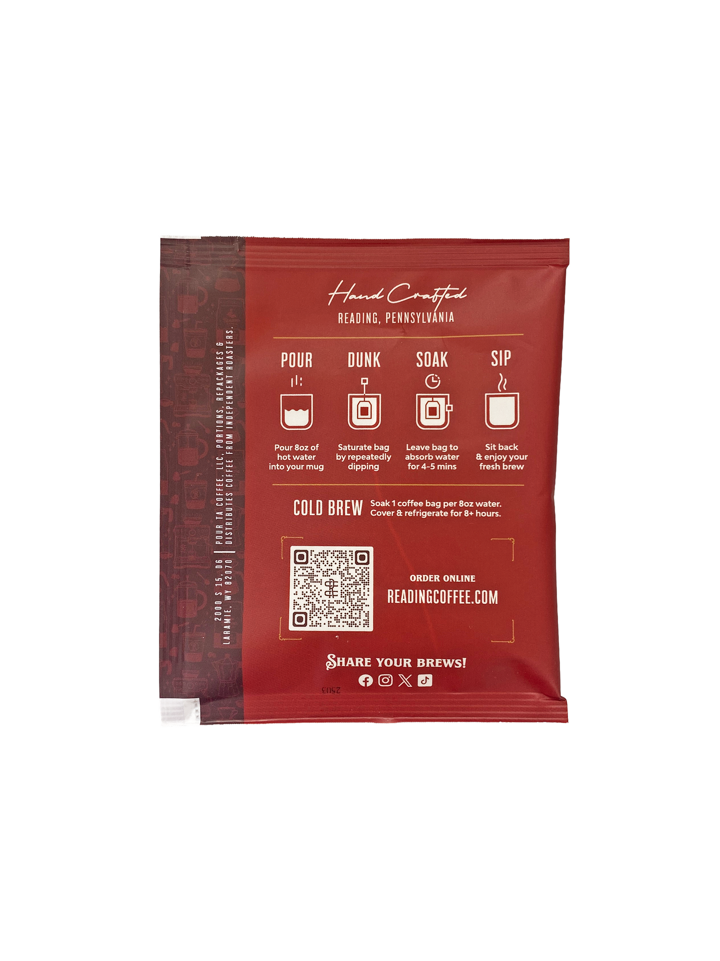 French Roast Pour Ta Single Serve Coffee