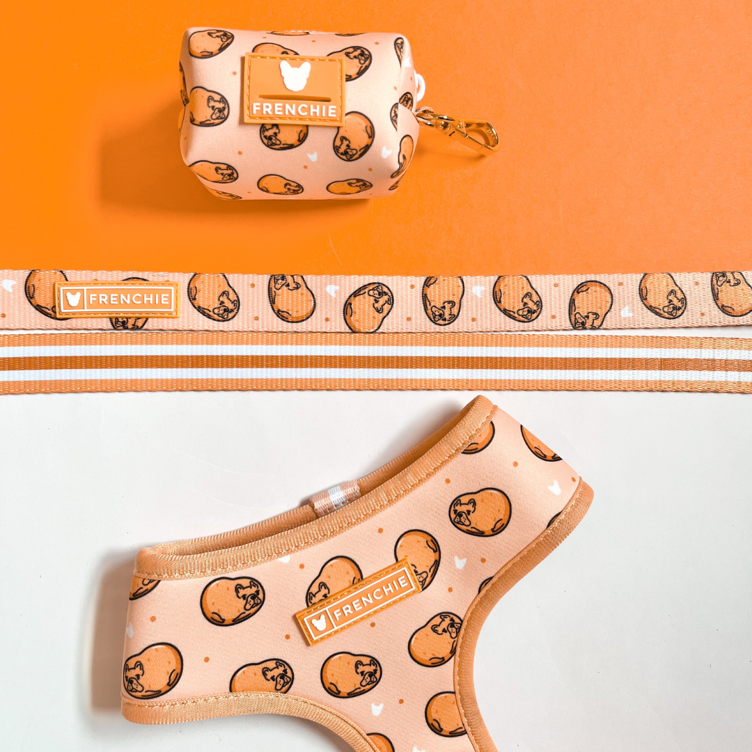 Frenchie Duo Reversible Harness - French Potato