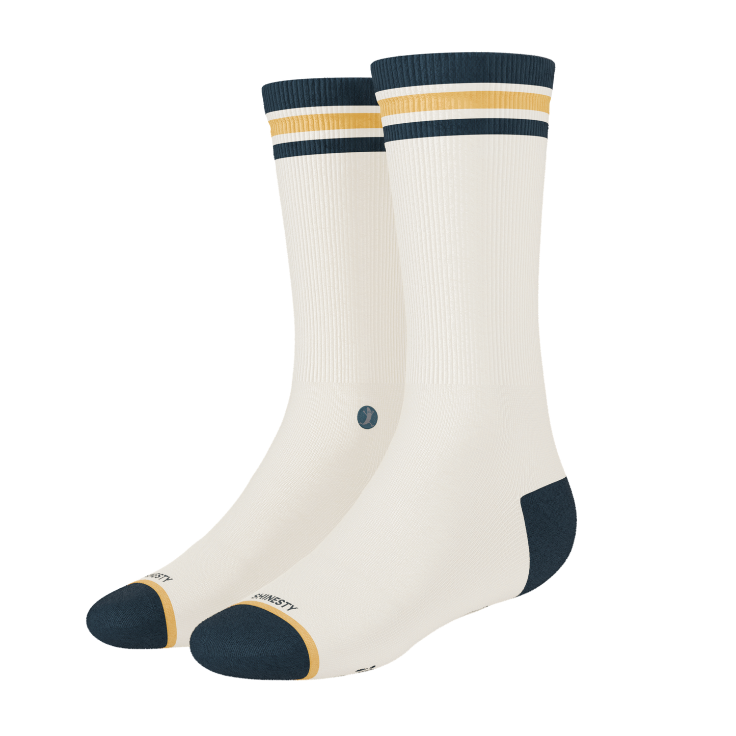 The Friendly Fire | Middle Finger Heel Hammock™ Crew Socks