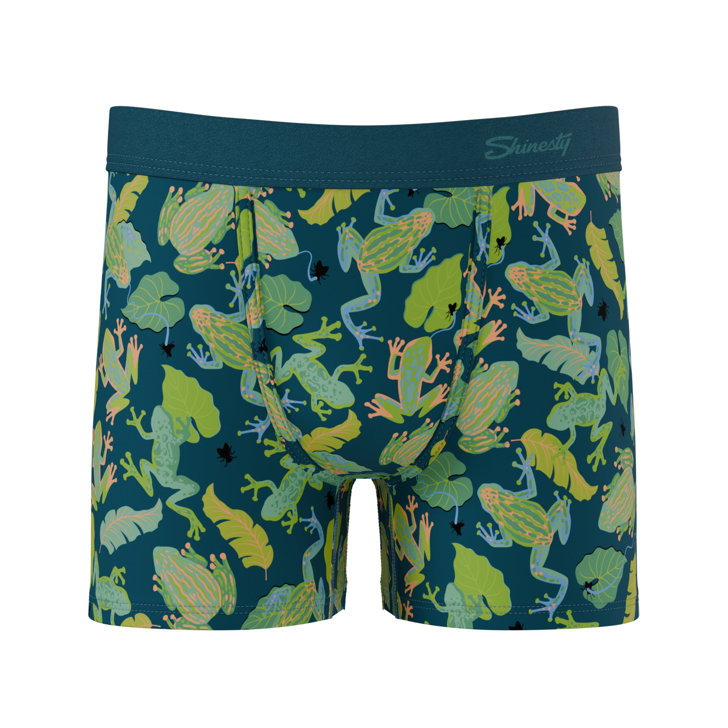 The Frog House | Tropical Frogs Youth Boxer Briefs