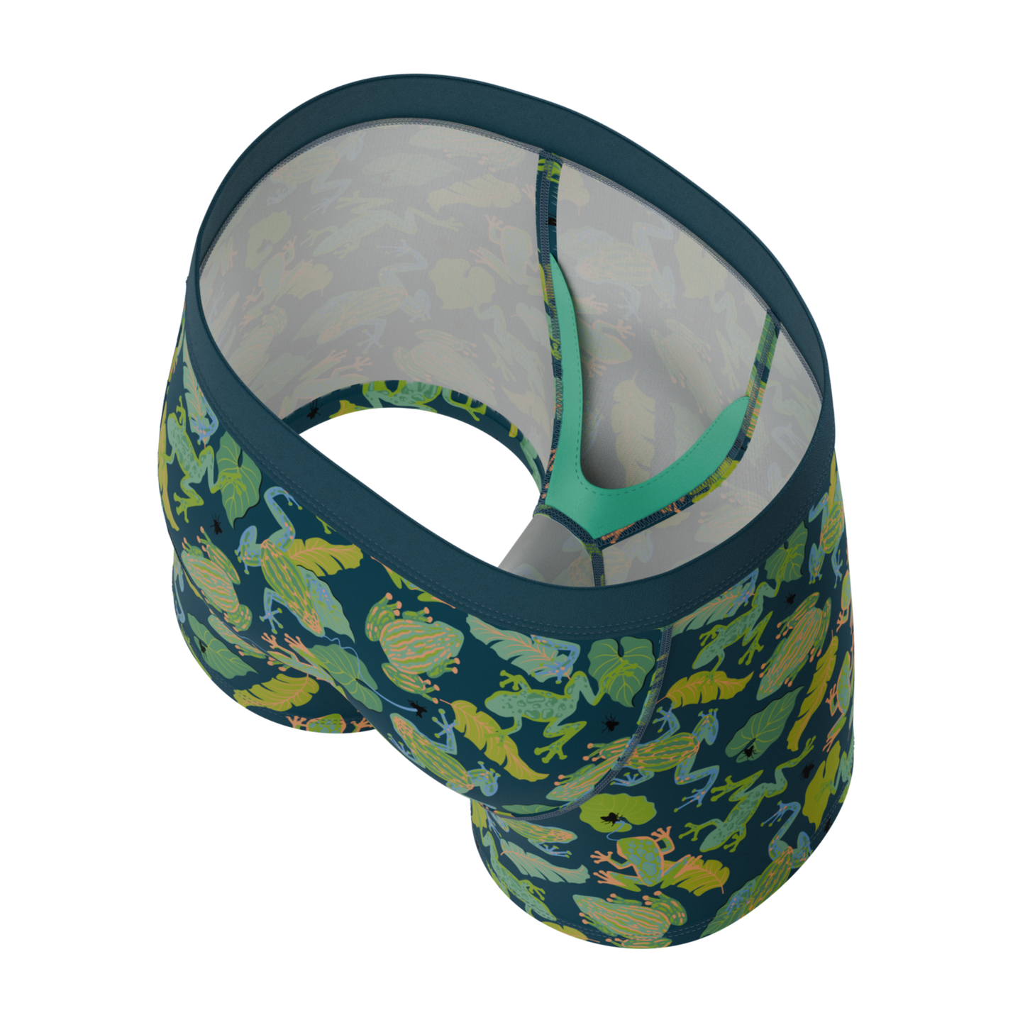 The Frog House | Tropical Frogs Youth Boxer Briefs