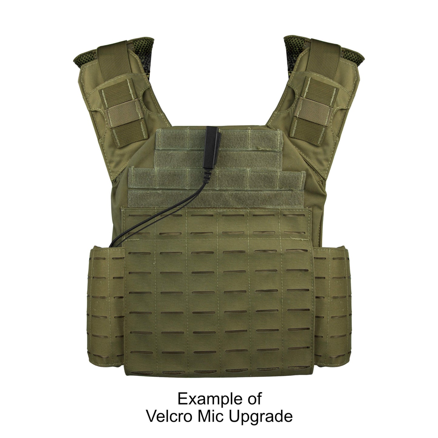 Patrol Mic & Invisible Series Tubeless Earpiece Complete Tactical Kit w/ Quick Disconnect (Hirose) - Harris/Tait TP3000/7110/7100/8000/9000 Series