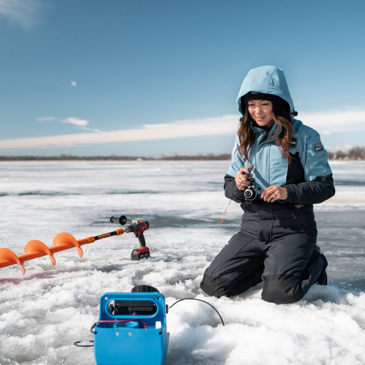 Frost Insulated Ice Fishing Jacket with Floatation