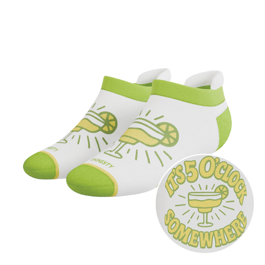 The Frozen Concoction | Shinesty x Margaritaville® Heel Hammock™ Ankle Socks