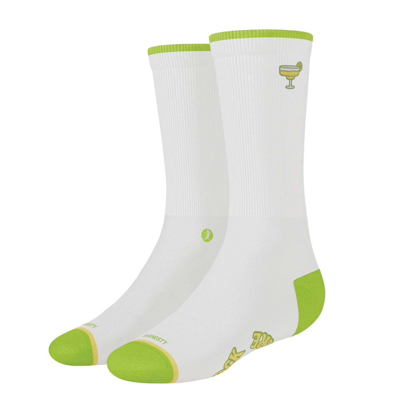 The Frozen Concoction | Shinesty x Margaritaville® Heel Hammock™ Crew Socks