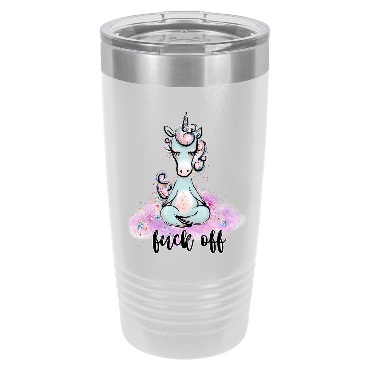 Fuck Off Zen Unicorn | Polar Camel Tumbler