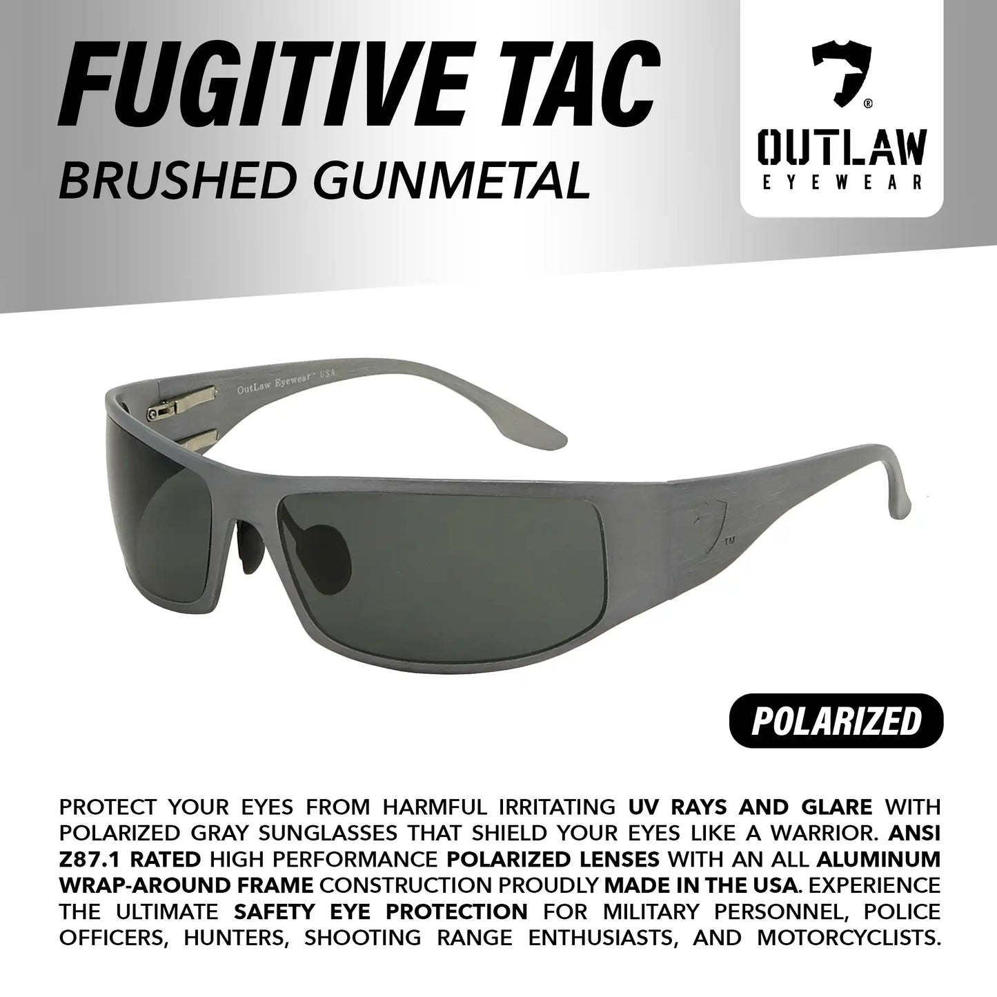 Fugitive TAC Brushed GunMetal Vortex Box Bundle