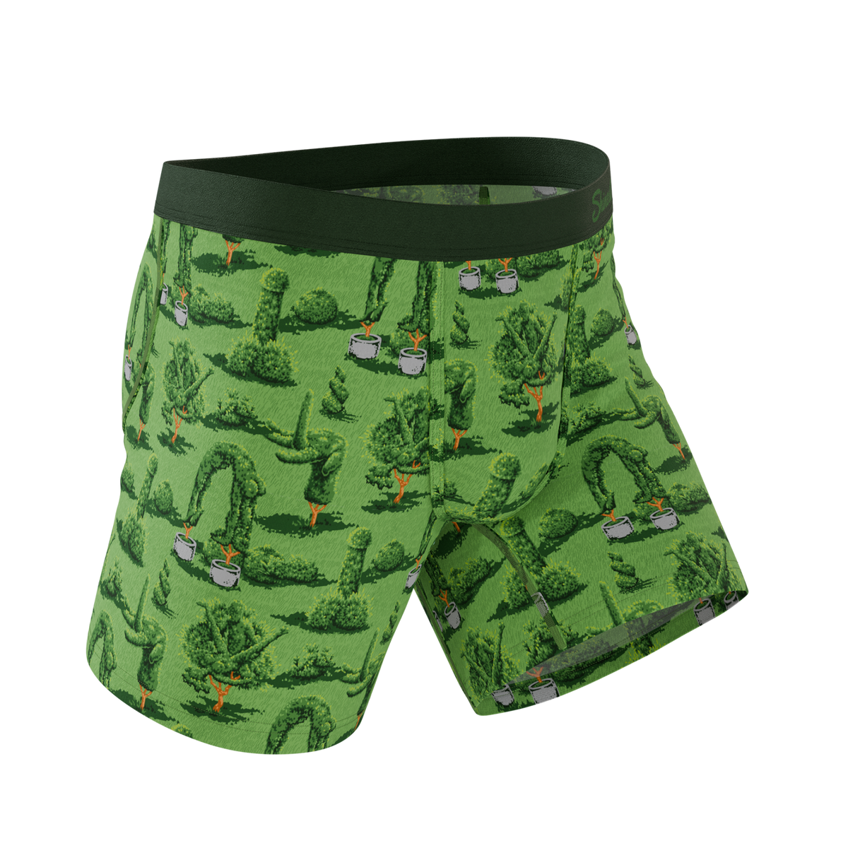 The Full Bush Bush Club | Naughty Landscaping Ball Hammock® Pouch Underwear