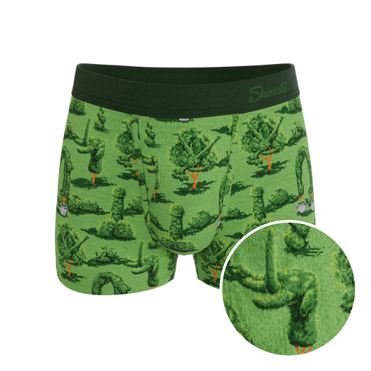 The Full Bush Bush Club | Naughty Landscaping Ball Hammock® Pouch Trunks Underwear
