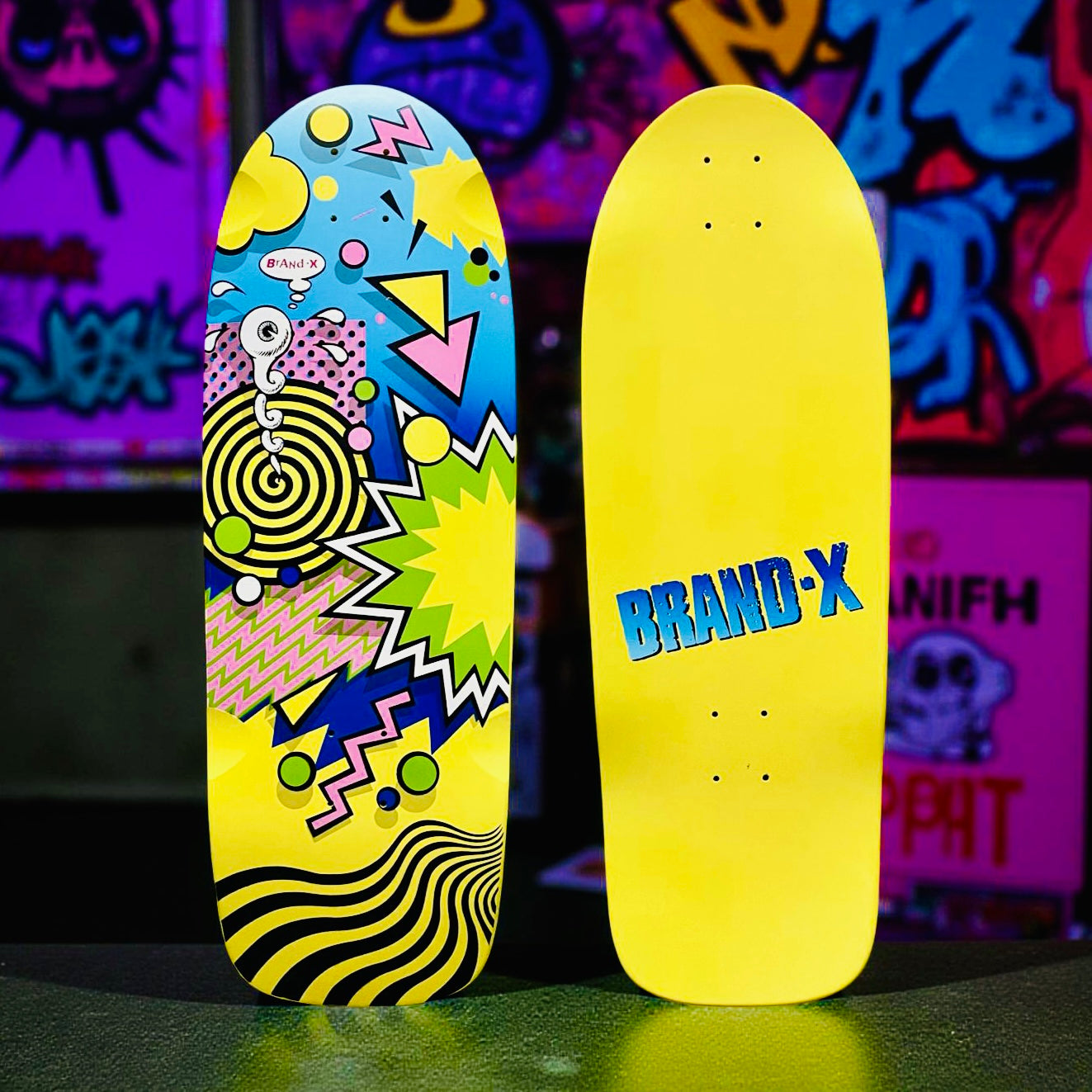 Weirdo 10"x30" Deck HAND-PAINTED