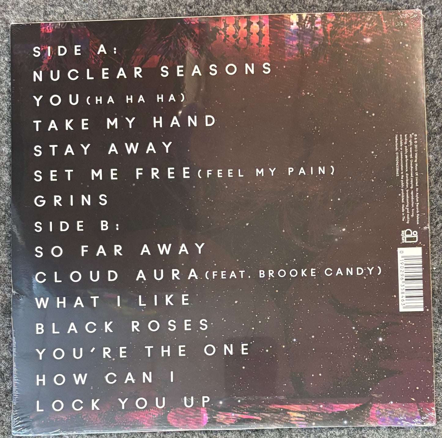 CHARLI XCX - TRUE ROMANCE Silver Vinyl LP Record