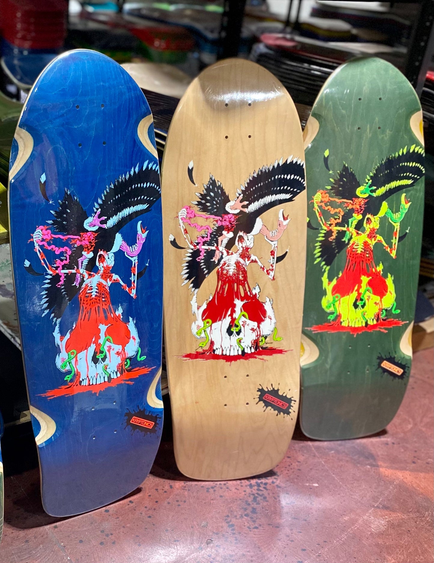 Ripstik III Wilbur Pig Limited Edition Deck 10.75"x31" HAND-PAINTED (1 of 10)