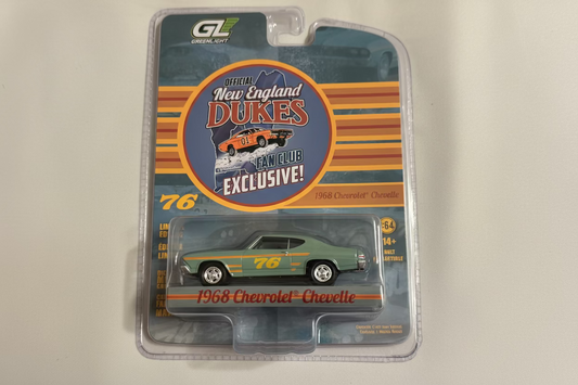 Dukes of Hazzard 1968 Chevy Chevelle #76 Race Car 1:64 Diecast – Rare TV Show Car - New England Dukes Exclusive