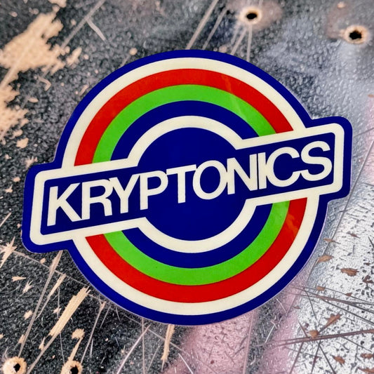 Kryptonics Logo Sticker 5.5"