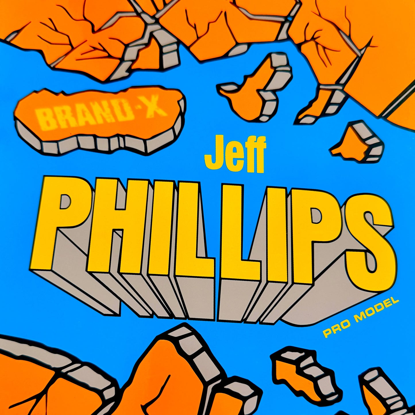 Jeff Phillips BREAKOUT Original Shape “Rider” Deck 10.2”x30.2” (PRE-ORDER, JULY)