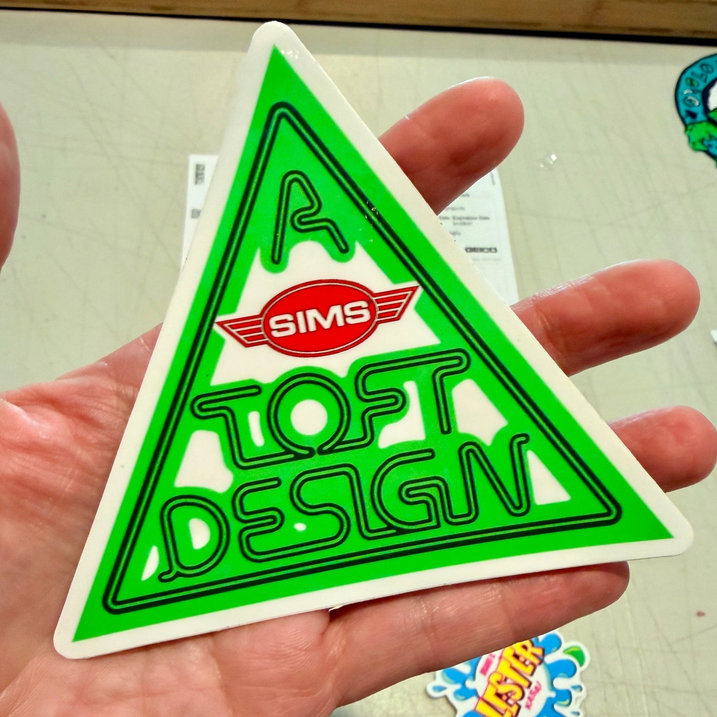 Sims Lonnie Toft Design Sticker 4.3"