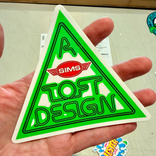 Sims Lonnie Toft Design Sticker 4.3"