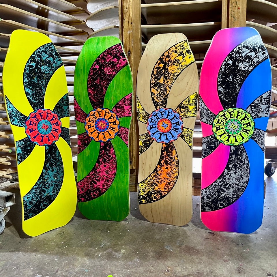 Jeff Phillips SPIRAL Limited Edition, HAND-PAINTED BBC Deck (1 of 50) (PRE-ORDER, AUGUST)