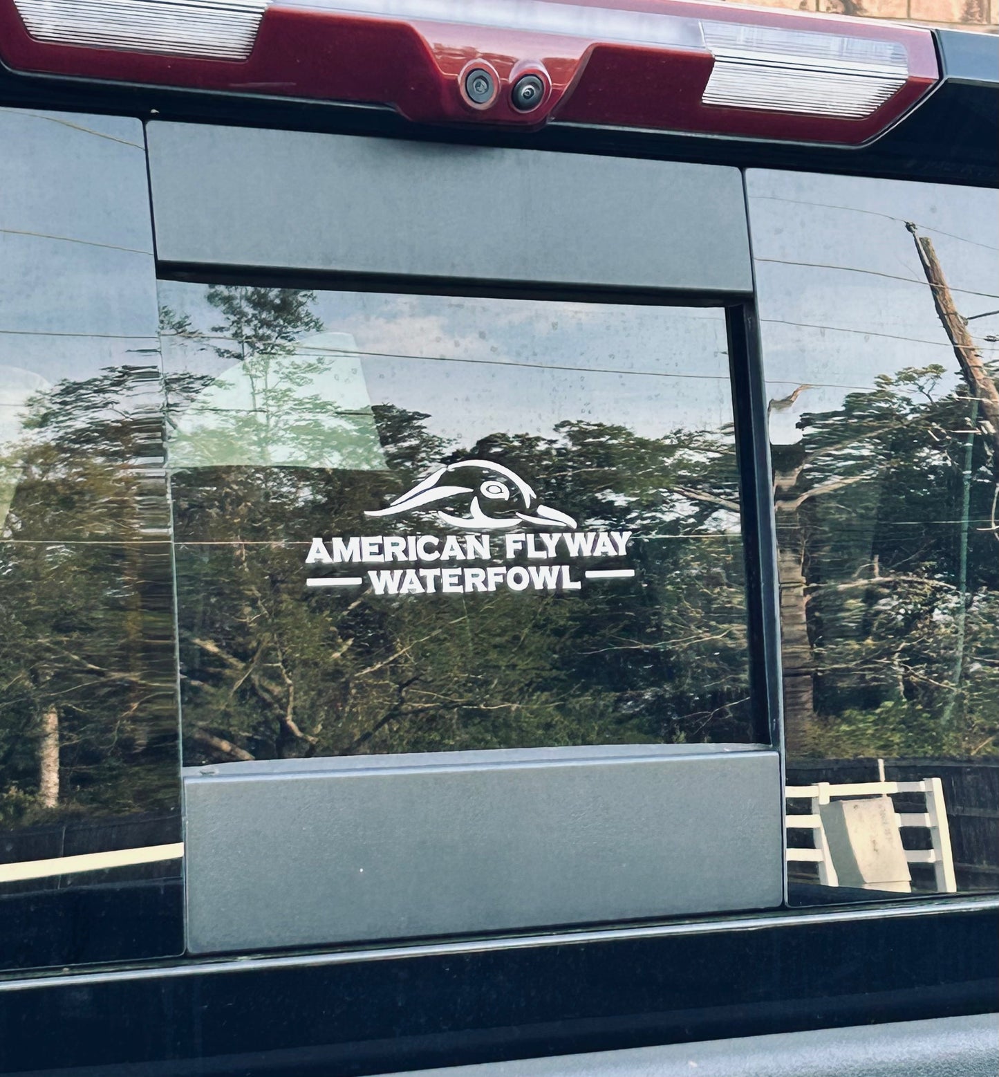 American Flyway Waterfowl Window Decal