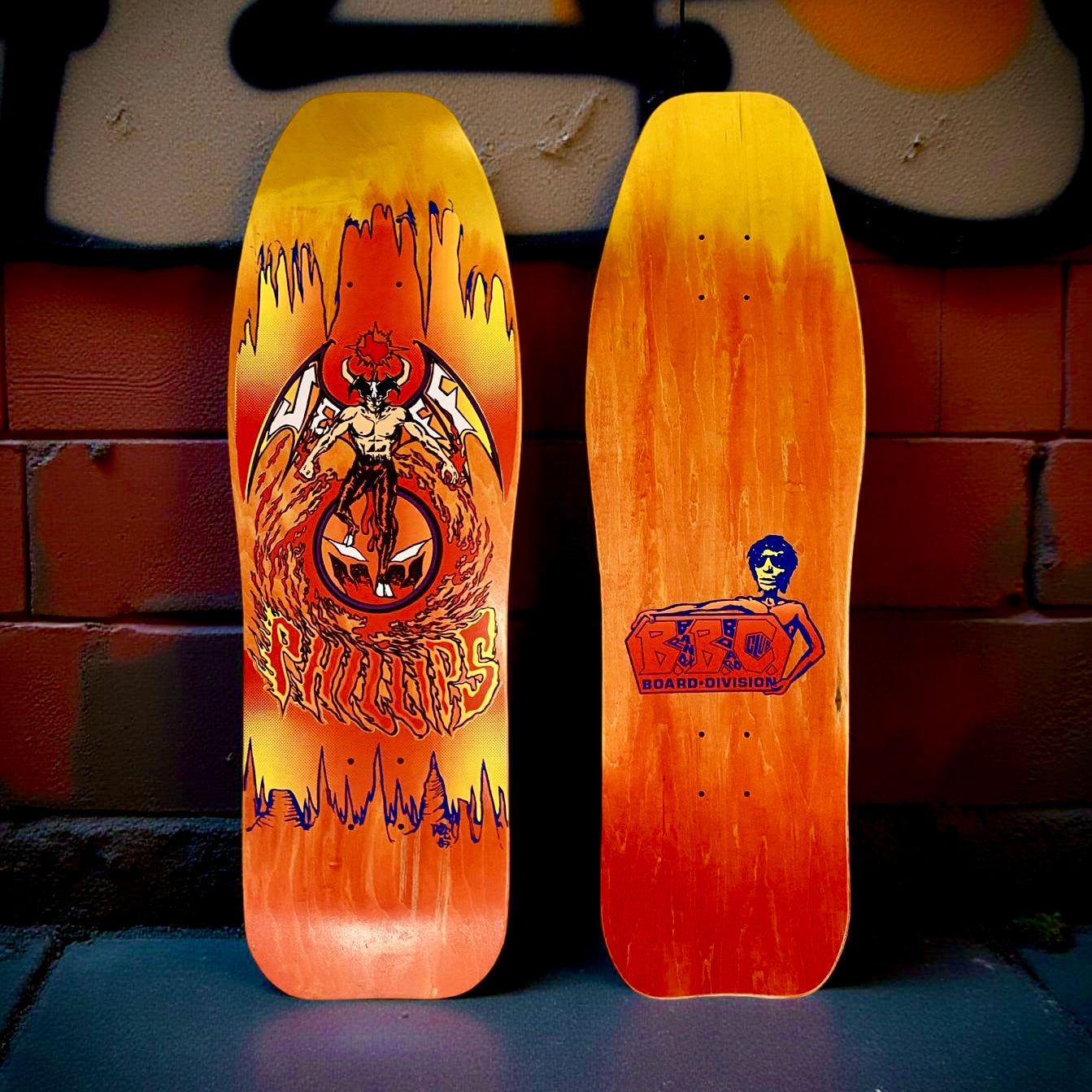 Jeff Phillips DevilMan Limited Edition, HAND-PAINTED BBC Deck (1 of 14)