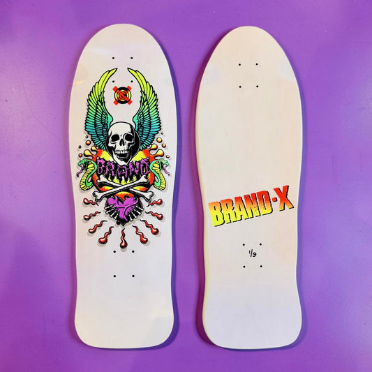 X-Con Limited Edition, HAND-PAINTED 10"x30" Deck (1 of 9)