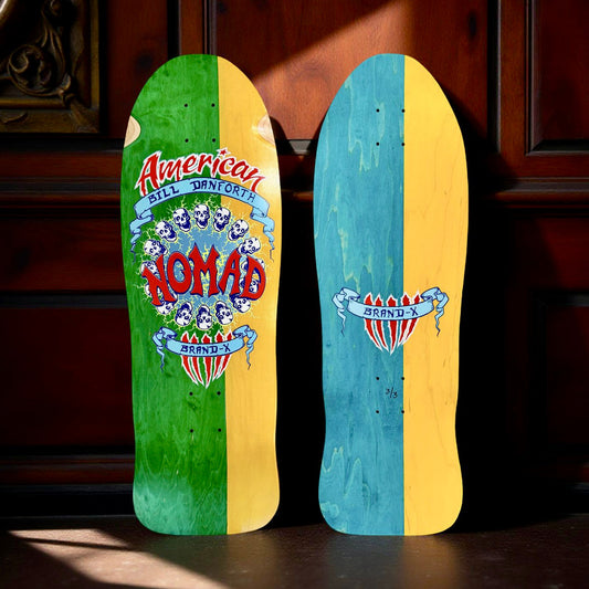 Bill Danforth Circle of Skulls 10”x30” Limited Edition, HAND-PAINTED Deck (PRE-ORDER, MAY 2027
