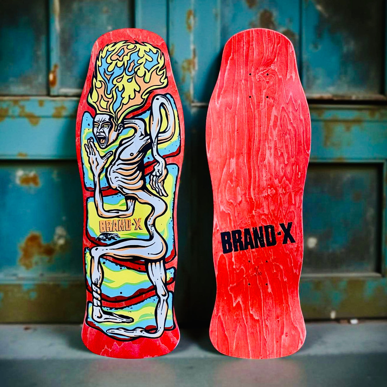 Rubberman 10"x30.25" Limited Edition Deck HAND-PAINTED (1 of 10)