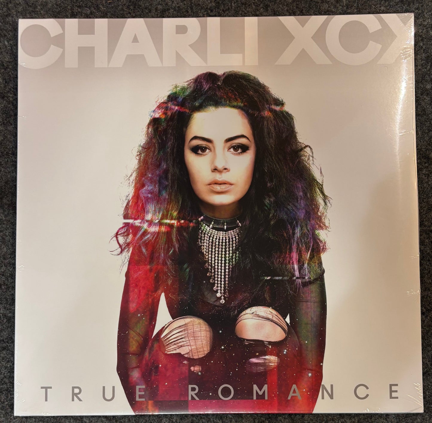 CHARLI XCX - TRUE ROMANCE Silver Vinyl LP Record
