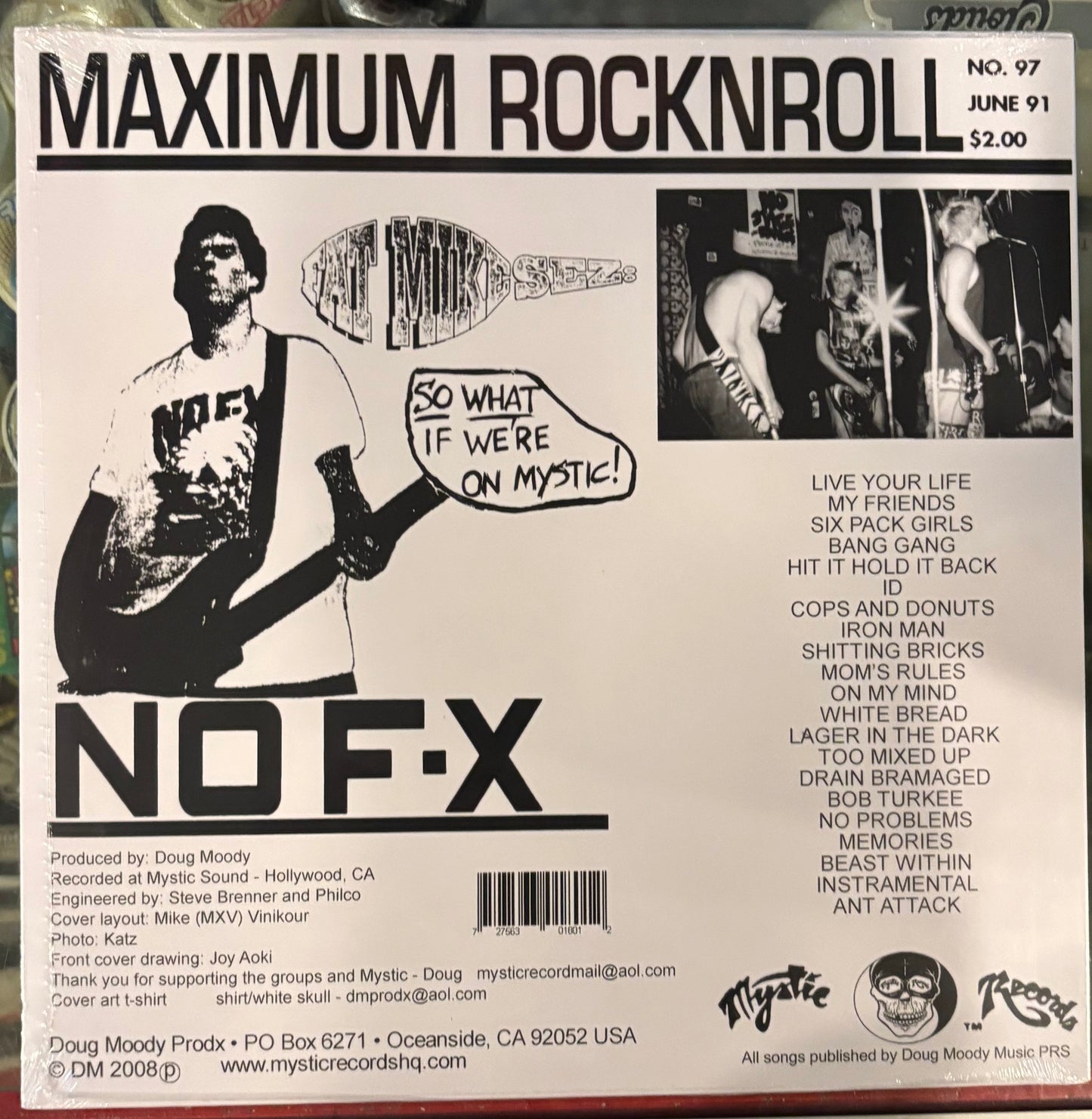 NOFX – Maximim Rock N Roll Vinyl LP Record