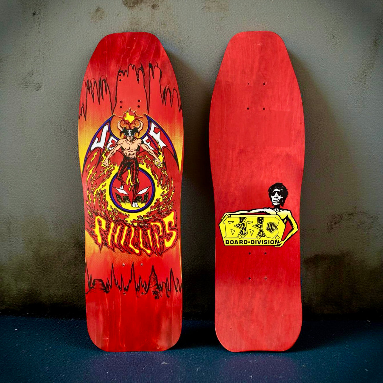 Jeff Phillips BBC DevilMan Limited Edition, HAND-PAINTED Deck (1 of 100)