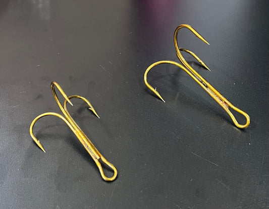 10/0 & 12/0 snagging treble hooks